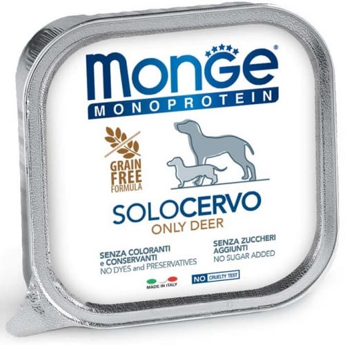 Monge Dog Monoprotein Pâté Deer 150g
